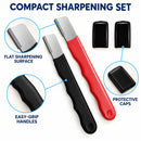Portable Multi-Purpose Blade Sharpener Set for Knives, Scissors & Tools
