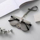 High-End Leather Portable Sunglasses and Reading Glasses Case