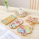Creative Bamboo Coaster DIY Craft Package