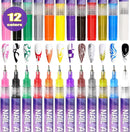 🎨 12 Color Nail Art Pen Set – Fun for Kids & Stylish Nails for Women
