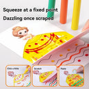 DIY Kids Rainbow Scratch Painting Kit