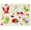 30cm Baby Toys Montessori Wooden Puzzle Hand Grab Board Educational Wood Puzzles for Kids Cartoon Animal Vehicle Child Gift