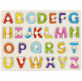 30cm Baby Toys Montessori Wooden Puzzle Hand Grab Board Educational Wood Puzzles for Kids Cartoon Animal Vehicle Child Gift