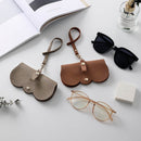High-End Leather Portable Sunglasses and Reading Glasses Case