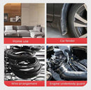 MechaFix Ultra™ Releasable Cable Ties - Heavy-Duty Multi-Size for Vehicle & Pipe Systems