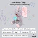 Cute Hide and Seek Elephant Plush Doll with Musi