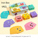 Creative Toy for Cultivating Logical Thinking and Brain Training - Expression Puzzle Blocks, Suitable for Children aged 3 and above.