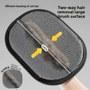 Static hair removal glove