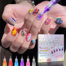 🎨 12 Color Nail Art Pen Set – Fun for Kids & Stylish Nails for Women