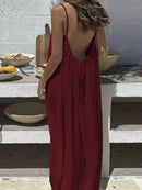 فستان Backless Cami