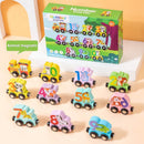 Magnetic Wooden Number Train - Educational Toy for Kids