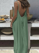 فستان Backless Cami