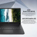 لابتوب أعمال HP مقاس 14 بوصة، معالج Intel Celeron N4120، ذاكرة RAM سعة 16 جيجابايت، مساحة تخزين 384 جيجابايت (128 جيجابايت eMMC + بطاقة SD سعة 256 جيجابايت)، Office 365 لمدة عام واحد