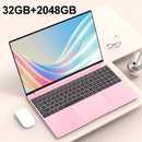 15.6" Inch Laptop 32GB RAM DDR4 2TB SSD ROM Windows 11 Pro Fingerprint Unlock Backlit Keyboard Portable Office Notebook