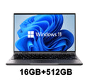 10.95" Laptop 2 in 1 Touchscreen Intel Celeron N95 16GB DDR5 2TB SSD 360° Flip Laptop Windows 11 Aluminum alloy body Notebook PC