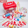 Doctor Set For Kids Pretend Play Girls Role-playing Games Hospital Accessorie Medical Kit Nurse Tools Bag Toys For Children Gift