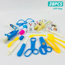 Doctor Set For Kids Pretend Play Girls Role-playing Games Hospital Accessorie Medical Kit Nurse Tools Bag Toys For Children Gift