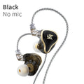 KZ ZAS 16 Units Earphones 7BA+1DD Dynamic hybrid Earbuds HiFi Bass Sport Headset Noise Cancelling in Ear Monitors