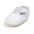 Newborn Baby Shoes Boys Girls Toddler Shoes Canvas Toddler Sneakers Rubber Non Slip Soft Sole Infant First Walkers 0-18 Months