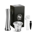 Food-Grade Stainless Steel Reusable Capsule Coffee Compatible For Nespresso Coffee Machine Original Line With Dosing Ring