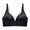 Latex Seamless Underwear Women No Steel Ring Lace Tube Top Gathered Sports Pure Color Bra Breastfeeding Anti-sagging Bra