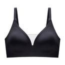 Latex Seamless Underwear Women No Steel Ring Lace Tube Top Gathered Sports Pure Color Bra Breastfeeding Anti-sagging Bra