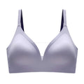 Latex Seamless Underwear Women No Steel Ring Lace Tube Top Gathered Sports Pure Color Bra Breastfeeding Anti-sagging Bra