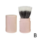 Portable Mini Retractable Blush Brush Soft Loose Powder Foundation Makeup Brush Multi Functional Beauty Makeup Tool