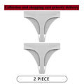 CINOON 2Pcs/Lot Women Sexy 5 Color Panties Low-waist Comfort Underwear G String Thong Breathable Lingerie Temptation Intimates