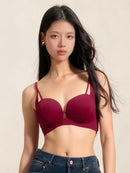 Musebree Women's Push Up Bra Ladies Girls Seamless Bra Sexy Beauty Back Wireless Bra Comfortable Breathable Bralette Women Bra