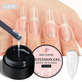MEET ACROSS 8ml Aurora Extension Nail Gel Polish Glitter Sparkling Nail Art Semi Permanent Building Gel For Nails Manicure