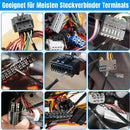 100Pcs Car Terminal Removal Repair Tools Electrical Wiring Crimp Connector Pin Extractor Kit Keys Automotive Plug Pullers