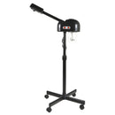 750ml Ozone Facial Steamer Height Adjustable Sprayer 360° Rotatable Movable Skin Care Equipment for Salon Beauty Spa White/Black