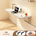 Wall foldable desk wall mounted Folding desk against the wall study Table Home wall hanging computer desk balcony wall bar table