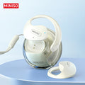MINISO X15 PRO OWS Bluetooth Headset 5.4 Bluetooth  EarphonesButton Control Noise Cancelling Ear Hanging Headphones With Mic