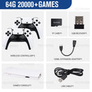 M15 4K TV Game Stick Video Game Console Built-in 30000 Games Retro Handheld Game Player M8 Pro For GBA/MAME/SFC/Arcade Game