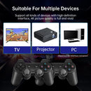 Video Game Console Built-in 20000+ Games Retro Handheld Game Player 64G 4K TV Game Stick 2.4G Wireless Controller Gamepad