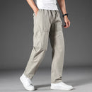 95%Cotton Men's Cargo Pants Summer Work Wear Spring New In Large Size Casual Climbing Joggers Sweatpants Hombre Autumn Trousers