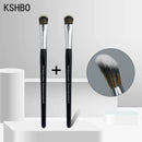 KSHBO 2pcs/set Makeup Beauty Tools Foundation Brush 47 Broom Head Liquid Foundation Shadow Repairing for Women Face Base Brushes