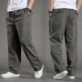 95%Cotton Men's Cargo Pants Summer Work Wear Spring New In Large Size Casual Climbing Joggers Sweatpants Hombre Autumn Trousers