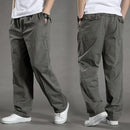 95%Cotton Men's Cargo Pants Summer Work Wear Spring New In Large Size Casual Climbing Joggers Sweatpants Hombre Autumn Trousers