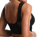Sports top Woman Gym Clothing Women Sports Bra Breathable Brassiere Removable padded Underwear Wire Free Running Active Vest