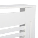 S M L XL Extra Tall 92CM Radiator Cover MDF Cabinet Grill Shelf Fence Panel Barrier
