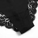TrowBridge 4PCS Women's Panties Sweet Lace Underwear Sexy Lingerie Soft Silk Satin Female Briefs Hollow Out Mesh Cozy Underpants