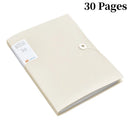 A4 File Folder Display Book 30/60 Pages Transparent Insert Paper Document Organizer Bag Office School Supplies Stationery