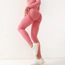 Fitness Women Sport Seamless Leggings High Waist Elastic Solid Yoga Leggings Gym Trainning Joggings Pants Female Gym Accessories
