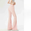 Matching Basic Women's Sweatpant Casual Lady's Sportswear New In Female Flare Pants Drawstring Wide Leg Pant Boot Cut Trousers