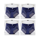 4pcs Sexy Lace Panties Women's Underpants Large Size Mid-Rise Waist Briefs Breathable Lift buttocks Female Underwear