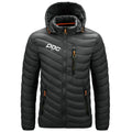 Men's Winter Thermal Jacket Moto Poc Cycling Hooded Warm Coat Outdoor Windbreaker Mountain Bike Cothing MTB Bicycle Down Jackets