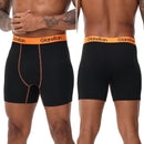 5pcs Pack Mid-Long Boxer Shorts Brand Briefs Style Men Panties Underwear Male And Underpants For Homme Luxury Set Box Slips